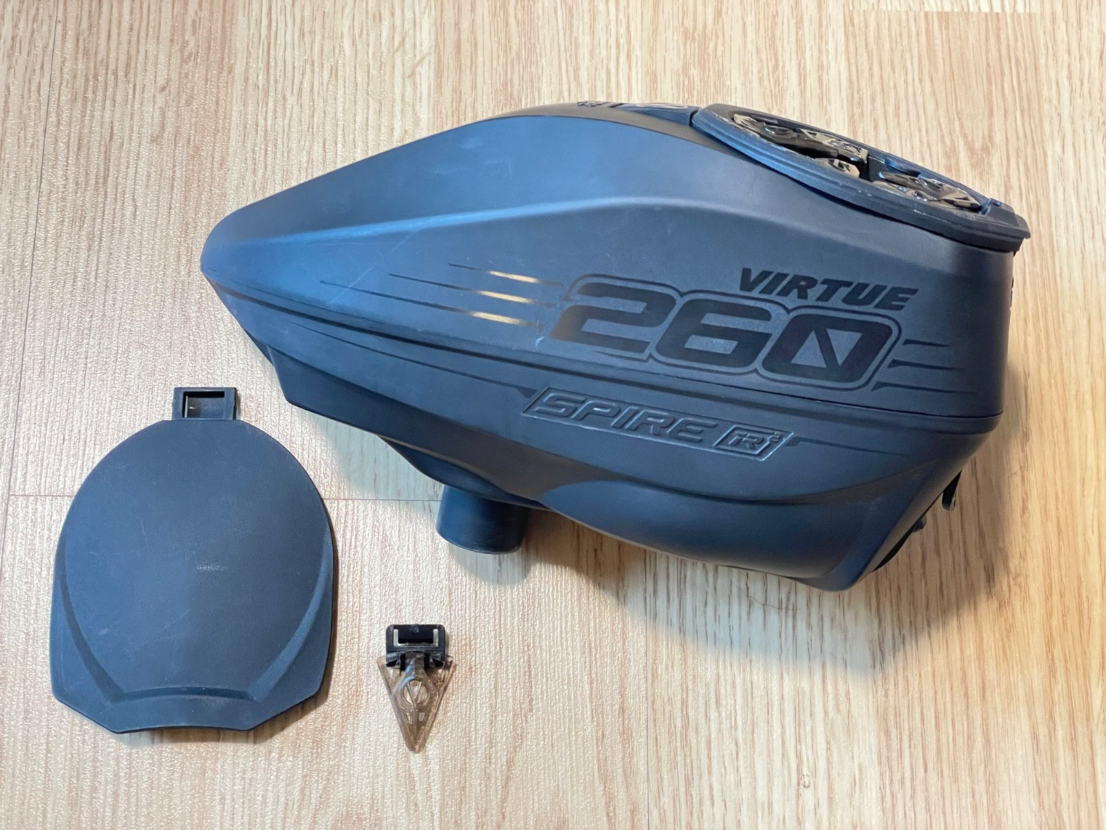 Virtue Spire IR2 260 Electronic Paintball Loader - Black - P