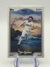2025 Topps x Bob Ross Joy of Baseball- Jackson Merrill #39 San Diego Padres MLB