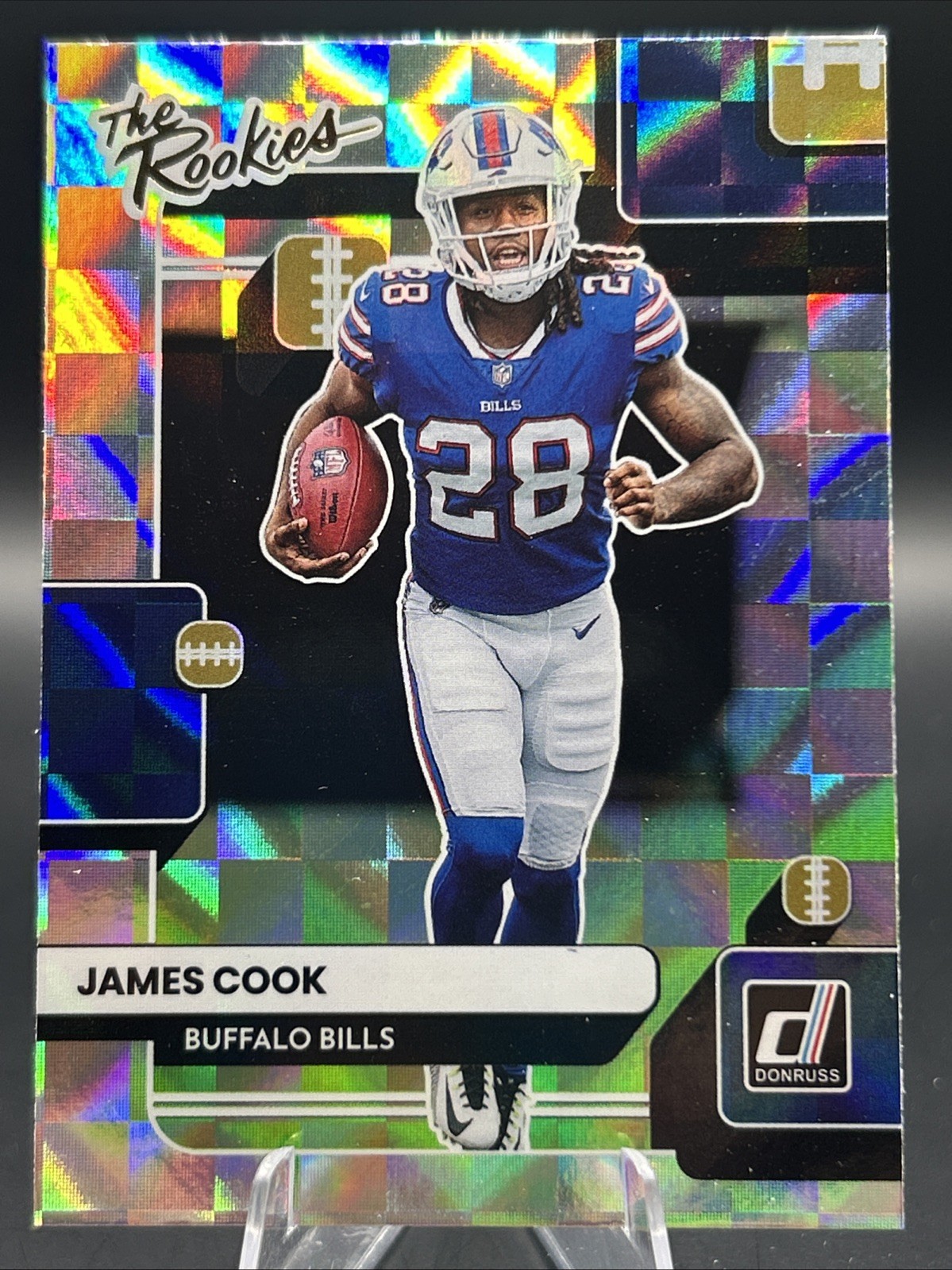 2022 Donruss The Rookies #TR-15 James Cook Rookie Rc Insert  Buffalo Bills