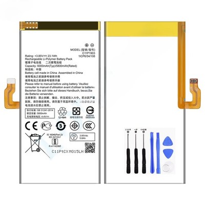 6000mAh New C11P1903 Battery For ASUS Rog Phone 3 ROG3 batteria +tools