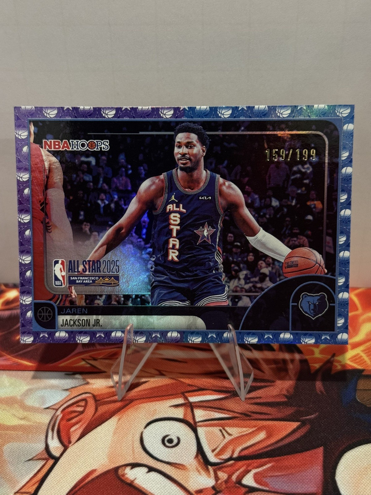 2025-26 Topps NBA Hoops Jaren Jackson Jr AllStar Rainbow Purple Green  /199 #284
