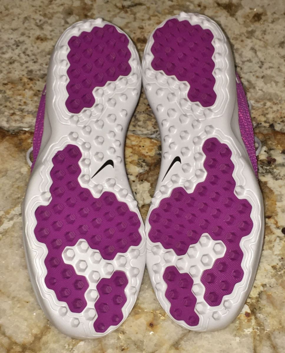 NIKE Lunar Empress 2 Platinum Grey Purple Pink Golf Shoes Cleats NEW Womens 6.5 thumbnail 6