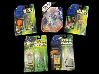 Menge 5 Vintage Hasbro Kenner Star Wars Actionfiguren Neu in Verpackung versiegelt!
