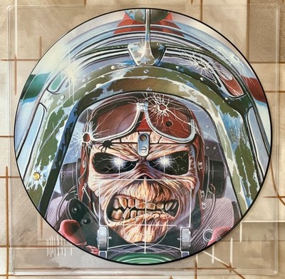 Iron Maiden Aces High - 12'' Picture Disc - 1984 - EMI 12 EMI P 5502 - UK