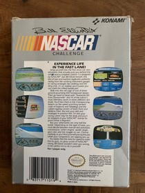 Bill Elliott's NASCAR Challenge Nintendo NES Game Authentic - No Instructions