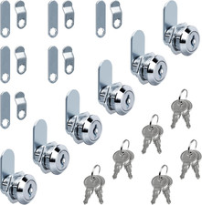 Cabinet Cam Locks Keyed 5/8" Cabinet Cam Lock for Files Drawers Tool Box Barrel