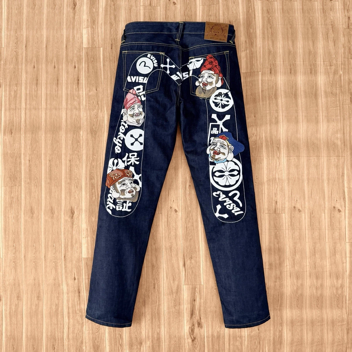 ★EVISUデニムパンツ32×34 EVISU Regular 32 Size Jeans Men's 34 in Inseam for sale | eBay