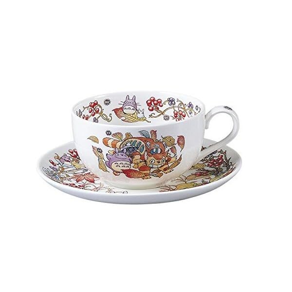 My Neighbor Totoro Tea Cup Sorcerer Ghibli Noritake Smilax china Gift JP