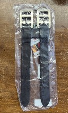 TOUGH 1 Girth Extender - Quality Brown Leather - 4-Hole Adjustment - NEW