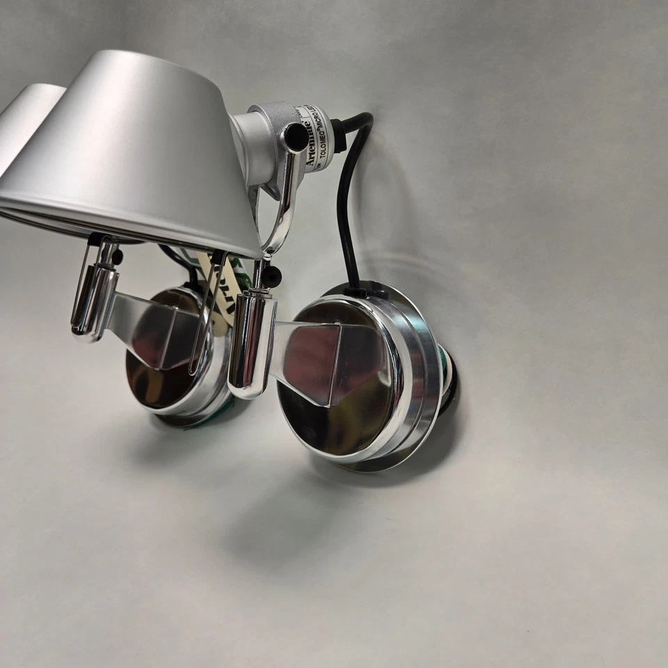 Aplique de aluminio LED Tolomeo Faretto Micro Wall Spot de Artemide A043508 Foto 2 de 4