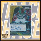 2024-25 Panini Prizm Euroleague James Gist Gold Shimmer Autograph 02/10