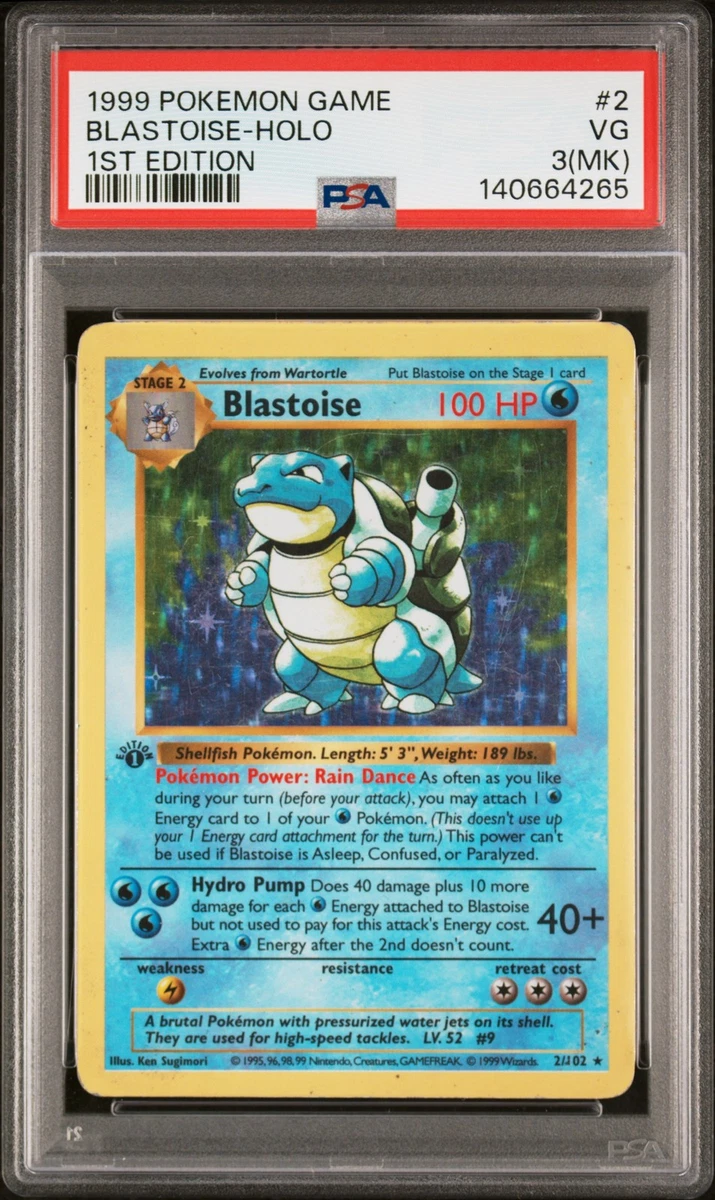 Pokémon TCG Individual Trading Card Games Base Set 2 1st Edition