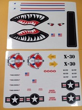 Gi Joe 1986 X-30 Conquest Sticker Sheets New Custom   Peel & Stick   New Decals
