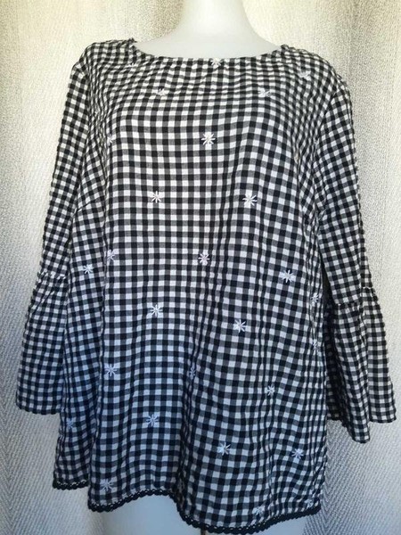 Women Falmer Heritage Shirt Black Viscose 42 / XL