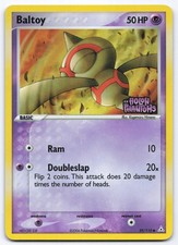 Baltoy 59/110 Holon Phantoms Reverse Holo Common Pokemon Card Stamped LP