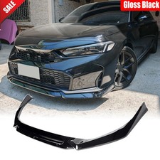 For Honda Civic 11th 2025up Yofer Gloss Black Front Bumper Lip Splitter Spoiler