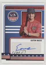 2023 Panini USA Baseball Stars & Stripes Easton Masse (Blue Ink) Auto 1t3