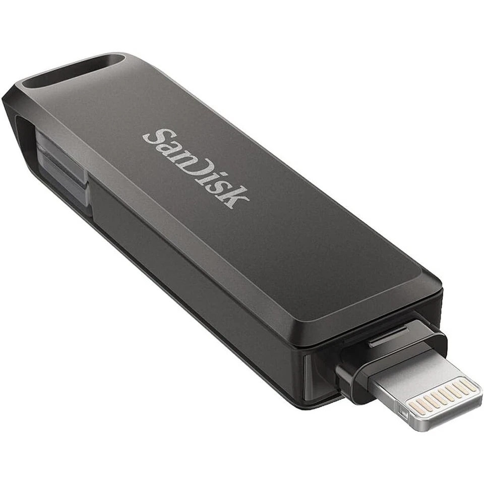 Pendrive SanDisk iXpand Flash Drive Luxe 64GB 2-in-1 Lightning & USB Type-C - Immagine 2 di 4