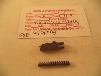 Smith & Wesson Used K Frame Model 10-3 Rebound Slide Assembly - K323