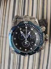 Invicta Venom 10805 Mens Watch STAINLESS STEEL SWISS MADE(USED) 