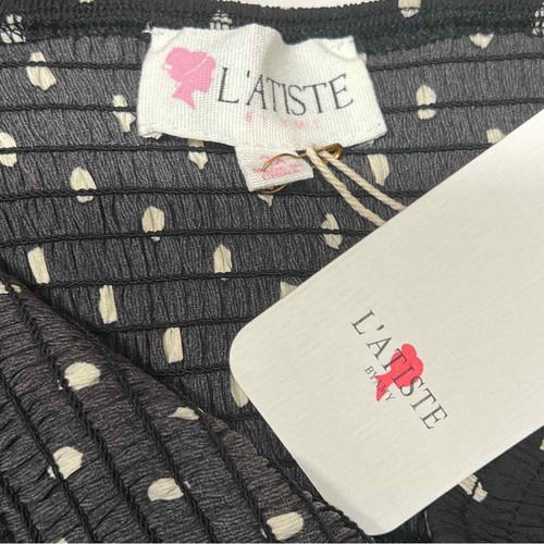 L’Atiste by Amy Black & White Polka Dot 2-piece Skirt Set Size 2X NWT - 第 7/9 張圖片