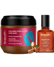 Zcvtbye Collagen Hair Mask Argan Oil Deep Con...