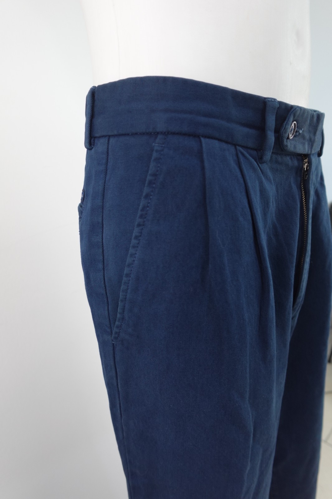 Burberry Men's Trousers Size 32/46 Pant Man Vintage Italy Casual Cotton thumbnail 5