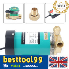 120W Automatic Home Shower Taps Booster Hot Water Pressure Pump Kits 3/4'' 120W