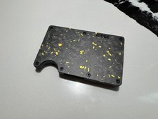 Forged Carbon Fiber Cash Strap Limited Ridge Wallet RFID Brand New Free Shipping