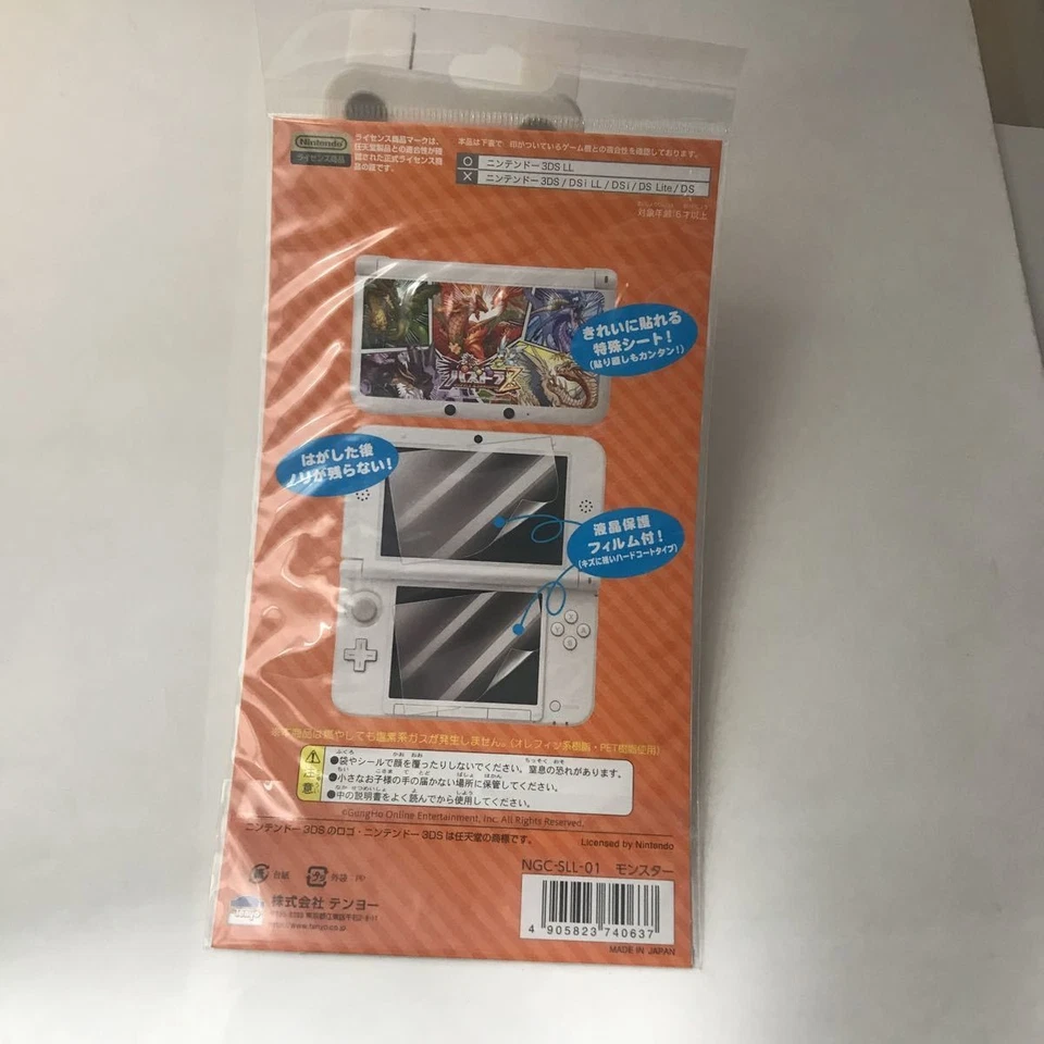 Unopened Character Sticker Pad for 3DSLL Puzzle & Dragons Z Monster - Image 2 of 2