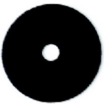 Stripping Floor Pad, Black, 17 In. - 08379