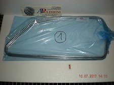 900 SERIE 4 PZ CORNICI RASCHIAVETRO PORTA ALLUMINIO C/VELLUTO FIAT 500 D F L