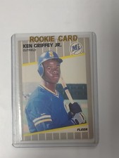 1989 Fleer RC #548 KEN GRIFFEY JR. Rookie 🔥 HOF
