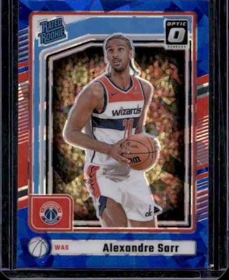 2024-25 Donruss #P-215 Alexandre Sarr Optic Rated Rookies Preview