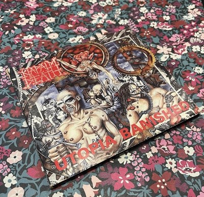 NAPALM DEATH Utopia Banished (MOSH53CD Nimbus Pressing) + Mini CD MOSH52CDL