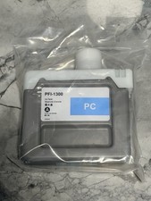 Compatible for Canon PFI-1300PC Photo Cyan Pigment Ink Tank 330ML Sealed