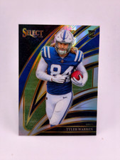 Tyler Warren RC SILVER PRIZM Club Level 2025 Panini Select Indianapolis Colts