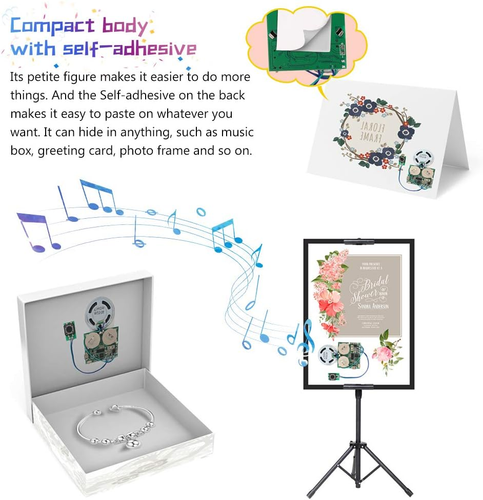 Recordable Sound Module, 8M USB Programmable Sound Chip with Speaker, Push Butt - Picture 4 of 12