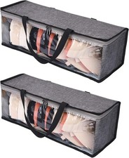 2 Packs Hat Storage Organizer Baseball Cap Bag Holder Carrying Case with Handles