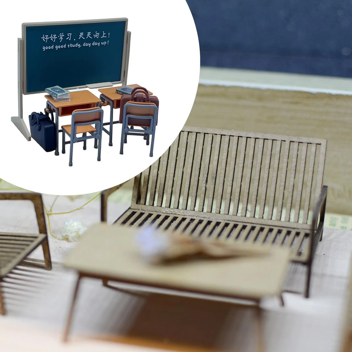 Sedie In Miniatura Viola Per Casa Delle Bambole – Set Di 2 Poltrone A Uovo Scala 1:6, Mobili In Plastica Con Gambe In Metallo, Accessori Fai Da Te Per Diorami E Collezionisti