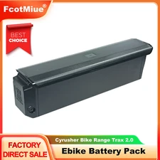 48V 52V 20Ah Ebike Battery w/Charger for Cyrusher Electric Bike Range Trax 2.0