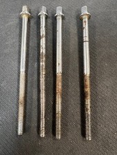 Ludwig 4-1/8" Tension Rods 4pk Vintage 1970's 3
