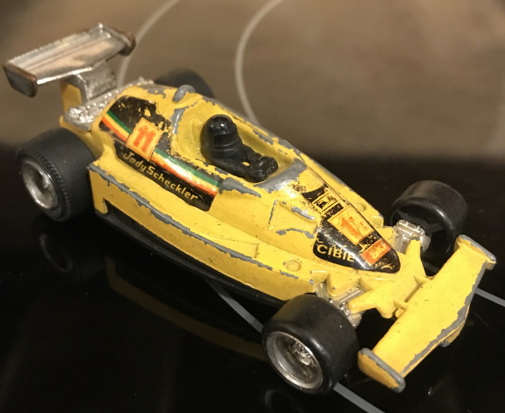 Rare Vintage Scale model car 1:43 FERRARI 312 #11 Jody Scheckter 1970s Original