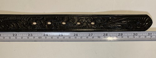 Silver Creek WESTERN MASTER Top Grain Leather Belt Size 26 C90043 NWT List $36 - Picture 7 of 7