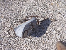 Ford 960 Tractor Original Dash Panel W/ Work Tachometer & Good Cable Gauges