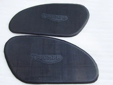 TRIUMPH GAS TANK KNEE PAD RUBBER GRIP SET 3TA T90 T100 T120 TR6 82-5401, 82-5402