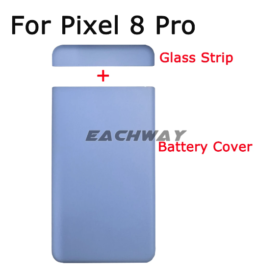 Couvercle De Batterie De Cadre Central Pour Google Pixel 8 Pro, Coque Arrière, Pièces De Rechange, GC3VE, G1MMarin