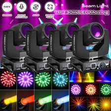 7R Bulb 230W 17 Gobo 8 16 Prism Beam Moving Head DMX Disco LED Stage Light Show