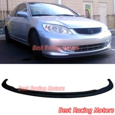 For 2004-2005 Honda Civic 24dr Aero Style Front Bumper Lip Urethane