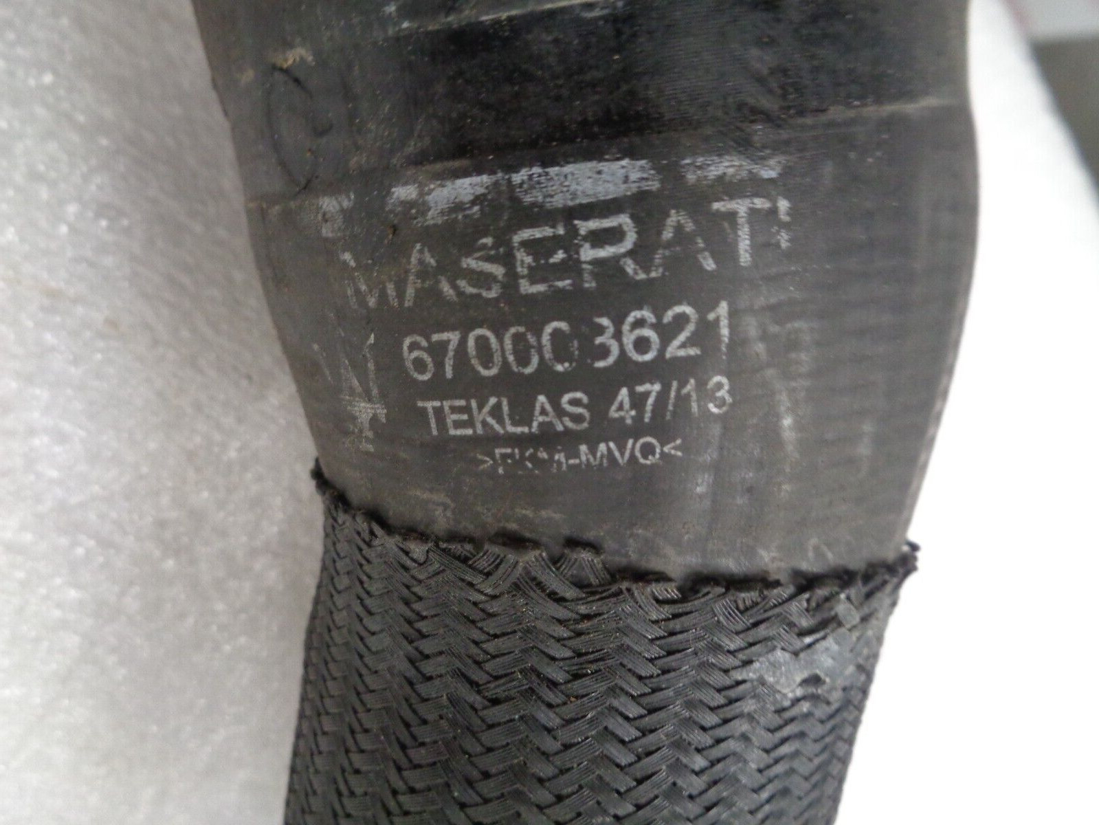 14-17 Maserati Ghibli Right Turbo Intercooler Pipe Duct Hose Line OEM AK2308238